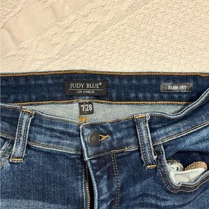 Judy Blue Women's Skinny Jeans - Deep Indigo B20